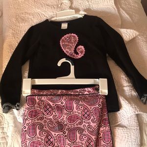 Children’s Pink and Black Size 5 set.